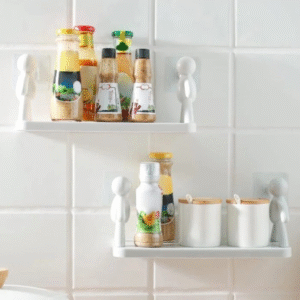 Floating Shelves for Bedroom,Wall Shelves for Living Room/Kitchen,Wall Mounted Shelf (Pack of 1) (Plastic,Multicolour)