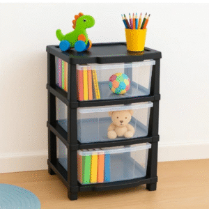 Multipurpose Modular 3 Layer Plastic Drawer Storage Organizer for Home, Kitchen, Office, School, Beauty Salon, Hospitals, College